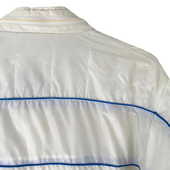 Dutch Treats Cigar Upstream Racing Division Vintage Nylon White Jacket XL - Picture 3 of 10